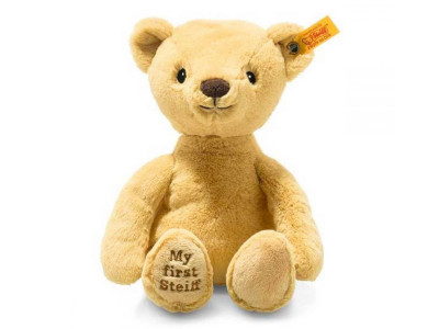 Soft Cuddly Friends Steiff My First Steiff Teddy Bear Golden