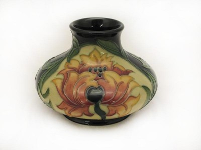 Moorcroft Pottery Fire Flower 402/4