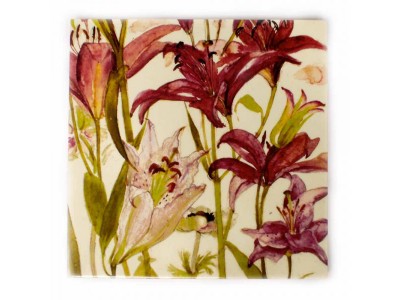 Jackfield Ceramics Elizabeth Blackadder: Lillies