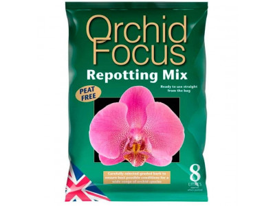 Orchid Focus Repotting Mix Peat Free - 8 Litres.
