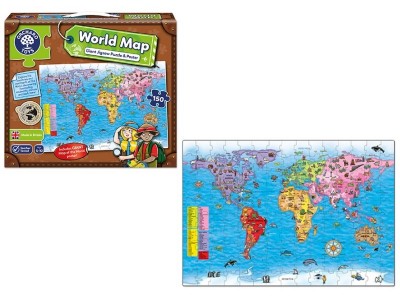 Orchard Toys World Map Jigsaw