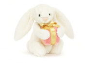 JellyCat Bashful Bunny With Present