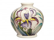 Moorcroft Pottery RHS Iris Japonica 41/4