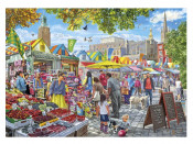 Gibsons Jigsaw 'Market Day, Norwich' (1000 pieces)
