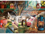 Gibsons Jigsaw 'Snoozing in the Shed' (1000 pieces)