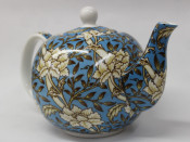Nostalgic Ceramics Teapot Morris Blue Anemone