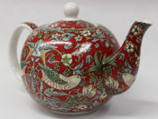 Nostalgic Ceramics Teapot Morris Strawberry thief
